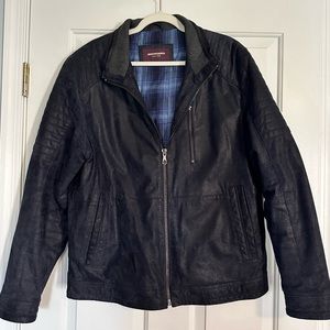 Joshston & Murphy Men’s Suede Leather Bomber jacket